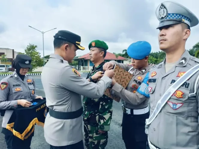 
Polres Mesuji Melaksanakan Apel Gelar Pasukan Operas