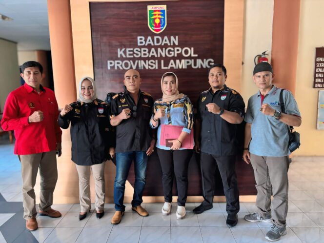 
DPW PEKAT IB PROVINSI LAMPUNG PERKUAT SINERGI DENGAN KESBANGPOL